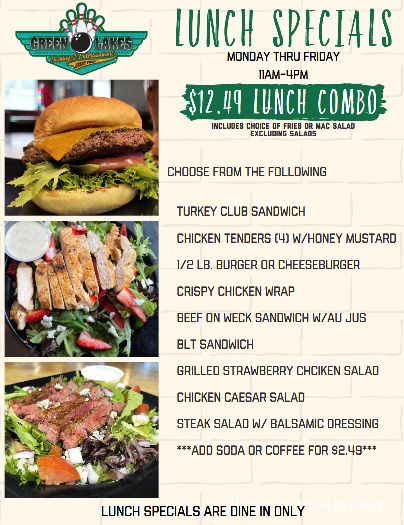 Lunch Specials