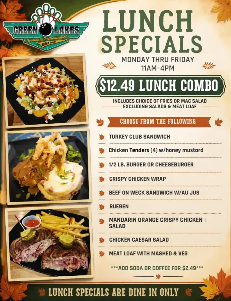 Lunch Specials Q4 2026